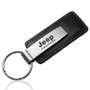 Jeep Compass Black Leather Auto Key Chain, Official Licensed