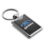 Ford F-150 2015 up in Full Color with Carbon Fiber Backing Brush Rectangle Metal Key Chain