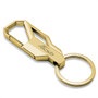 Ford Fiesta Golden Snap Hook Metal Key Chain by iPick Image, Made in USA