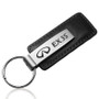 Infiniti EX35 Black Leather Auto Key Chain, Official Licensed