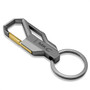 Lincoln MKC Gunmetal Gray Snap Hook Metal Key Chain Keychain, Made in USA