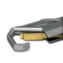 Lincoln MKZ Gunmetal Gray Snap Hook Metal Key Chain Keychain, Made in USA