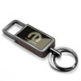 Mopar Logo Black Pull Top Rectangular Metal Key Chain for Dodge Jeep RMA Chrysler