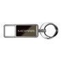 Mopar Black Pull Top Rectangular Metal Key Chain for Dodge Jeep RMA Chrysler