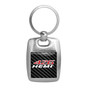 HEMI 426 hp in Color Black Carbon Fiber Backing Brush Metal Key Chain