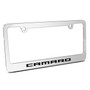 Chevrolet Camaro Mirror Chrome Metal License Plate Frame by iPick Image, Official Licensed Product, Made in the USA