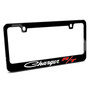 Dodge Charger R/T Classic Black Metal License Plate Frame