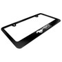 Ford Mustang 50 Years Black Metal License Plate Frame Made in USA
