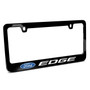 Ford Edge Black Metal License Plate Frame