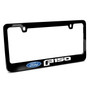 Ford F-150 2015 to 2018 Black Metal License Plate Frame Made in the USA
