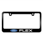 Ford Flex Black Metal License Plate Frame