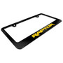 Ford F-150 Raptor in Yellow Black Metal License Plate Frame