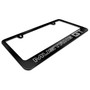 Ford Mustang GT Outline Black Metal License Plate Frame