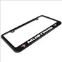Ford Mustang Dual Logo Real Black Carbon Fiber Finish License Plate Frame by iPick Image, Made in USA