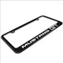 Ford Mustang GT Black Real Carbon Fiber License Plate Frame by iPick Image, Made in USA