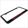 Ford F-150 Raptor in Red Black Real Carbon Fiber License Plate Frame