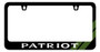 Jeep Patriot Green Stripe Black Metal License Plate Frame by iPick Image, Made in USA