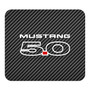 Ford Mustang 5.0 Black Carbon Fiber Texture Graphic PC Mouse Pad , Made in USA
