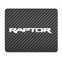 Ford F-150 Raptor 2017 Black Carbon Fiber Texture Graphic PC Mouse Pad , Made in USA
