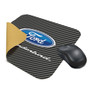 Ford Thunderbird Black Carbon Fiber Texture Graphic PC Mouse Pad , Made in USA