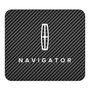 Lincoln Navigator Black Carbon Fiber Texture Graphic PC Mouse Pad , Made in USA