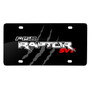 Ford F-150 Raptor SVT Claw Marks Graphic Black Acrylic License Plate
