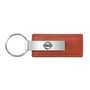 Nissan Brown Leather Key Chain