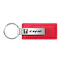 Honda Civic Red Leather Car Key Chain , Official Licensed