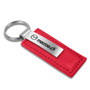 Mazda 6 Logo Red Leather Key Chain