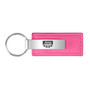 Jeep Grille Pink Leather Key Chain