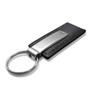 Dodge Charger Black Carbon Fiber Texture Leather Key Chain