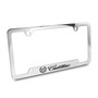 Cadillac Chrome Plated Brass License Plate Frame with 4 Holes