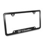 Cadillac Engraved Black Metal License Plate Frame with 4 Holes