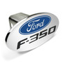 Ford F-350 Metal Chrome Trailer Tow Hitch Cover with Locking