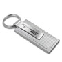 Ford Mustang 5.0 White Carbon Fiber Texture Leather Key Chain
