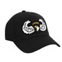 101st Airborne Shield with Wings Logo Patch Official Black Baseball Cap Baseball-hat