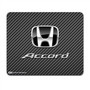 Honda Accord Black Logo Carbon Fiber Look Computer Mouse Pad