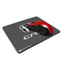 Honda CR-Z Black Logo Carbon Fiber Look Computer Mouse Pad