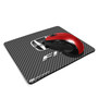 Honda Fit Black Logo Carbon Fiber Look Computer Mouse Pad