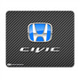 Honda Civic Blue Logo Carbon Fiber Look Computer Mouse Pad