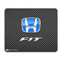 Honda Fit Blue Logo Carbon Fiber Look Computer Mouse Pad