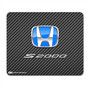 Honda S2000 Blue Logo Carbon Fiber Look Computer Mouse Pad