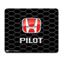 Honda Pilot Red Logo Honeycomb Grille Computer Mouse Pad