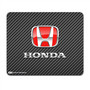 Honda Red Logo Carbon Fiber Look Computer Mouse Pad