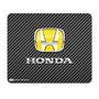 Honda Yellow Logo Carbon Fiber Look Computer Mouse Pad