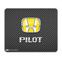 Honda Pilot Yellow Logo Carbon Fiber Look Computer Mouse Pad