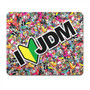 JDM I Love JDM Sticker Bomb Computer Mouse Pad