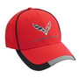 Chevrolet Corvette C7 Red Performance Baseball Cap