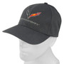 Corvette Stingray C7 Gray Baseball Cap Hat Adjustable