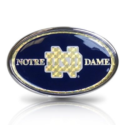 University of Notre Dame Domed Car Emblem